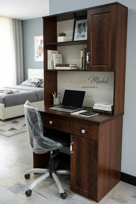 میز تحریر کتابخانه دار عرض 90