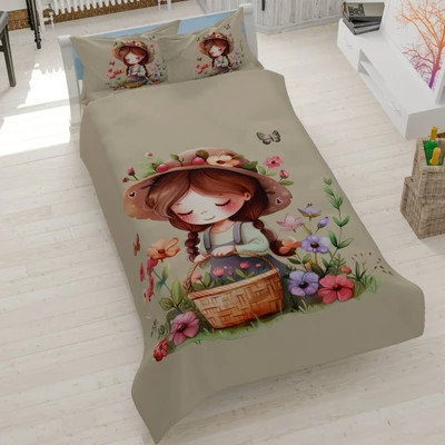 ست روتختی سه بعدی گوزل یک نفره کد 638