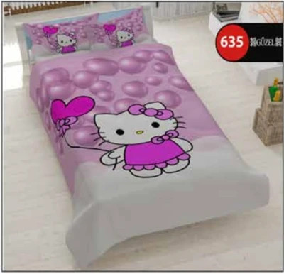 ست روتختی دخترانه سه بعدی گوزل یک نفره کد 635