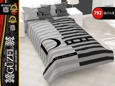ست روتختی طرح Dior سه بعدی گوزل کد 792 یک نفره و دو نفره