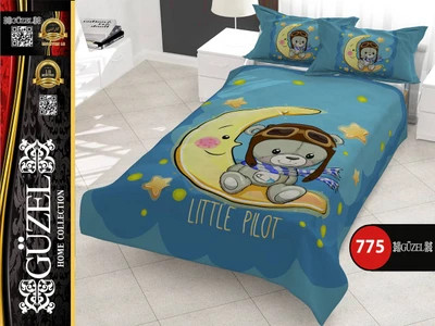 ست روتختی پسرانه سه بعدی گوزل یک نفره کد 775