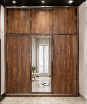 کمد دیواری واگنی 210 با 7 کشو جادار شش تکه رنگ کلیاف